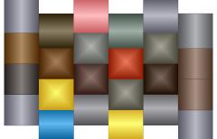 Пример схемы плетения бисером по фото в формате мозаики - программа 'Бисер и мулине с MyJane'