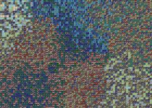 генерация псевдослучайных наборов цветов палитры мозаики